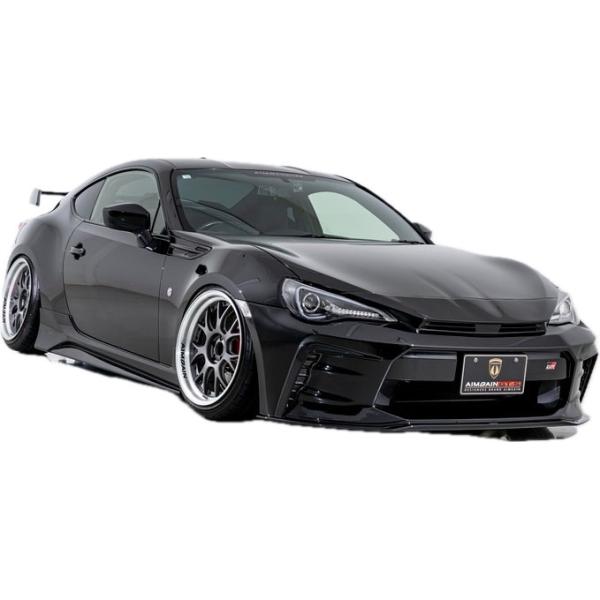 【AIMGAIN】 GT-S トヨタ 86 ZN6 前期 後期 ノーマルフェンダーVer フロントバンパー エイムゲイン FRP エアロ