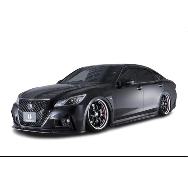 【AIMGAIN】 純VIP GT 前期 トヨタ クラウン アスリート GRS210 GRS214 2012.12-2015.9 フロントバンパー バンパー エイムゲイン|アイアンドアール