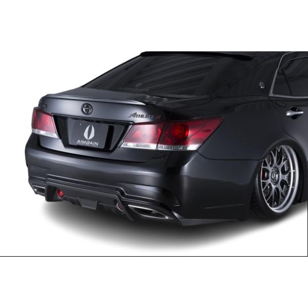 【AIMGAIN】 純VIP GT 前期 トヨタ クラウン アスリート GRS210 GRS214 2012.12-2015.9 リアバンパー エイムゲイン|アイアンドアール