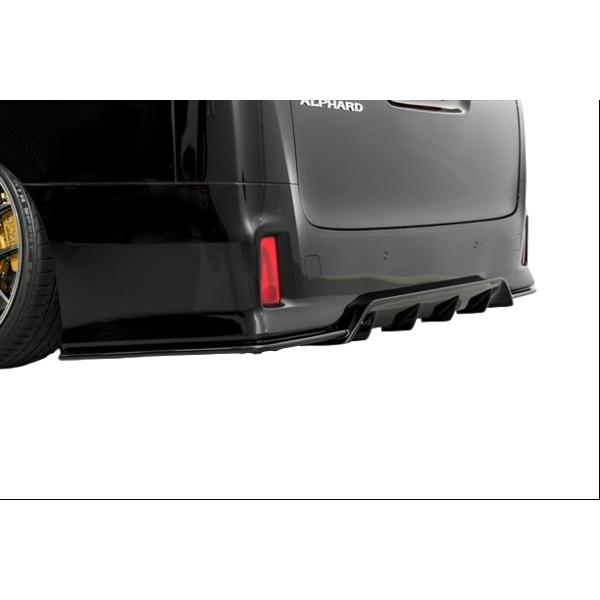 【AIMGAIN】 純VIP SPORT エアログレード トヨタ 30 アルファード 後期 MC~ リアアンダースポイラー エアロ スポイラー エイムゲイン|アイアンドアール