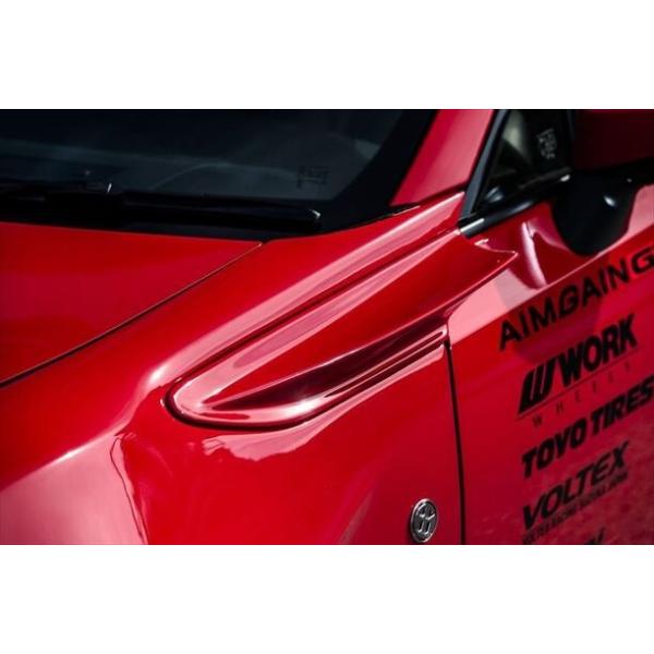 【AIMGAIN】 GT 後期 トヨタ 86 SCION FR-S フロントフェンダーフィン エアロ スポイラー エイムゲイン｜アイアンドアール