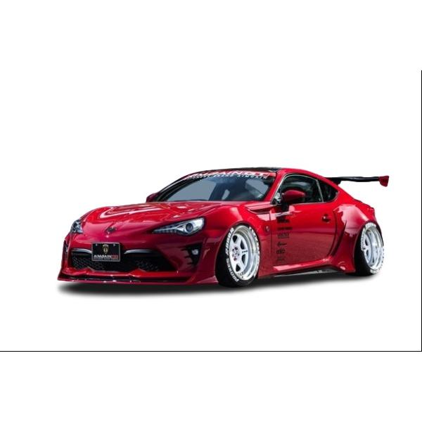 【AIMGAIN】 GT 後期 トヨタ 86 SCION FR-S フロントワイドフェンダー (50mmワイド) エアロ ワイド フェンダー エイムゲイン