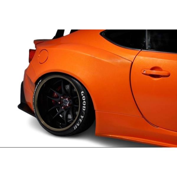 【AIMGAIN】 GT 前期 トヨタ 86 SCION FR-S リア オーバーフェンダー 5ピース、80mm ワイド エアロ フェンダー エイムゲイン