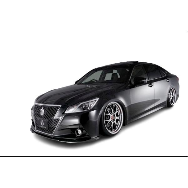 【AIMGAIN】 純VIP SPORT 前期 トヨタ 210 クラウン アスリート GRS210 GRS214 2012.12-2015.9 フロントリップスポイラー エイムゲイン