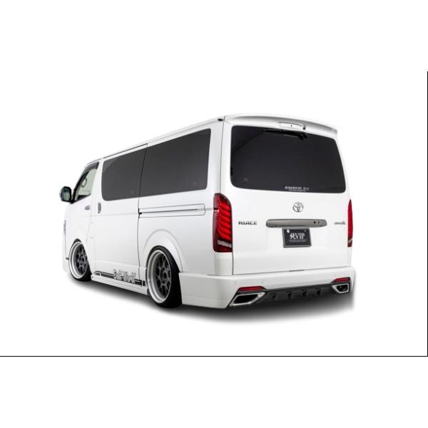 【AIMGAIN】 純VIP トヨタ 200 ハイエース ナロー バンパータイプ 4・5・6・7型 リアゲートスポイラー ゲートスポイラー エイムゲイン 33,605円