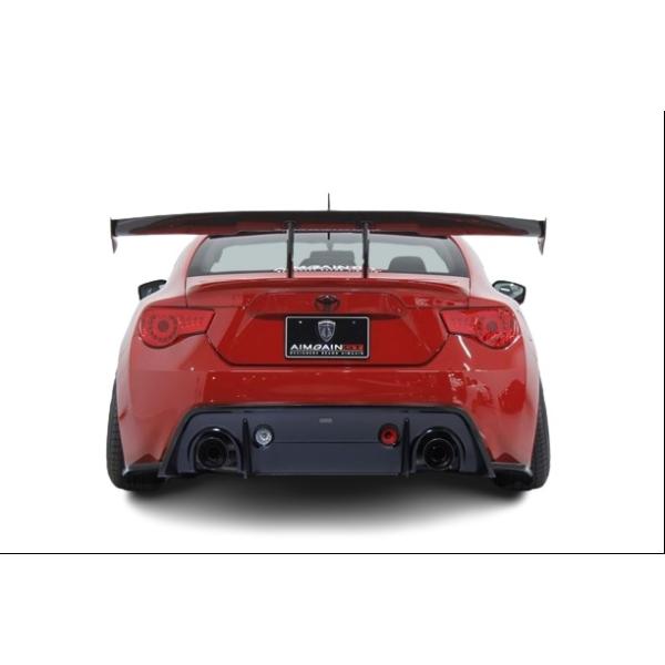 【AIMGAIN】 GT-F トヨタ 86 スバル BRZ 前期/後期 ノーマルフェンダーVer ZN6 カーボン GT ウイング ハチロク エイムゲイン|アイアンドアール