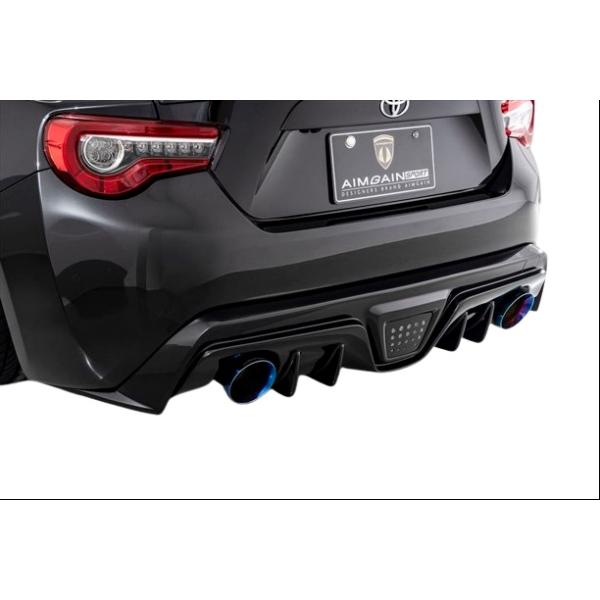 【AIMGAIN】 SPORT トヨタ 86 ZN6 後期 ノーマルフェンダーVer リアディフューザー ハチロク エイムゲイン