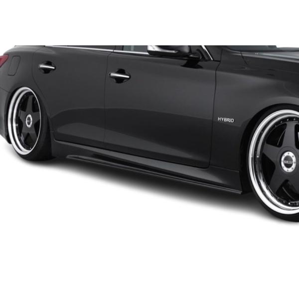 AIMGAIN 純VIP GT NISSAN ニッサン 日産 スカイライン SKYLINE V37 サイドステップ エイムゲイン サイド ステップ エアロ パーツ｜アイアンドアール