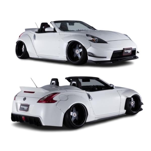 AIMGAIN GT NISSAN ニッサン 日産 フェアレディZ Z34 370Z フルキット 3点 FB type1 / SS type2 / RB エイムゲイン エアロセット エアロキット フル エアロ|アイアンドアール