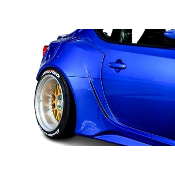 AIMGAIN GT SUBARU スバル BRZ ZD6 ZC6 後期 リアワイドフェンダー エイムゲイン ワイドボディ リア リヤ フェンダー エアロ パーツ|アイアンドアール