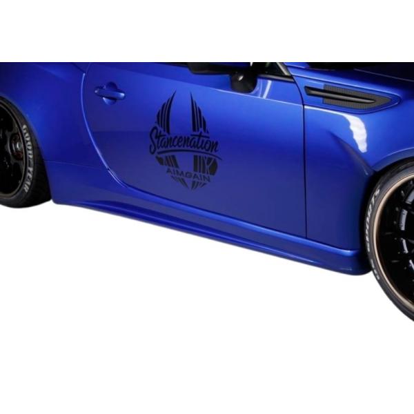 AIMGAIN GT SUBARU スバル BRZ ZD6 ZC6 前期 サイドステップ エイムゲイン サイド ステップ エアロ パーツ