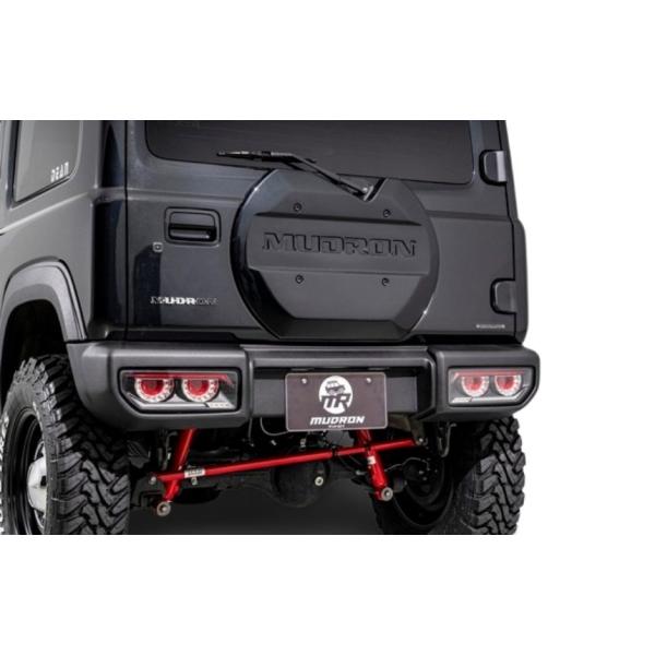 AIMGAIN MUDRON SPORT SUZUKI スズキ JIMNY ジムニー JB64W リアバンパー エイムゲイン リア リヤ バンパー エアロ パーツ｜アイアンドアール