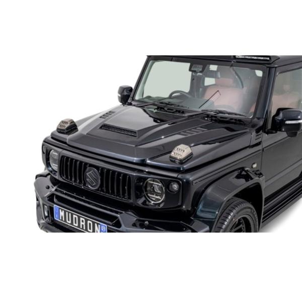 AIMGAIN MUDRON GT SUZUKI スズキ JIMNY SIERRA ジムニーシエラ JB74W GTボンネット エイムゲイン GT ボンネット エアロ パーツ