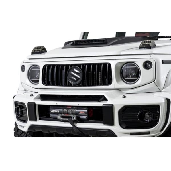 AIMGAIN MUDRON GT-X SUZUKI スズキ JIMNY SIERRA ジムニーシエラ JB74W フロントグリル type1 エイムゲイン フロント グリル エアロ パーツ