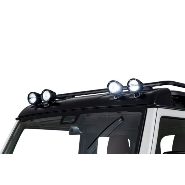 AIMGAIN MUDRON GT-X SUZUKI スズキ JIMNY SIERRA ジムニーシエラ JB74W クワッドフロントルーフスポイラー エイムゲイン ルーフスポイラー エアロ パーツ|アイアンドアール