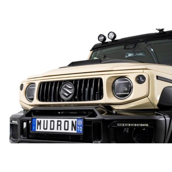 AIMGAIN MUDRON GT-X SUZUKI スズキ JIMNY SIERRA ジムニーシエラ JB74W ノーマルフェンダー Ver フロントグリル type1 エイムゲイン フロント グリル エアロ