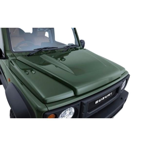 AIMGAIN MUDRON ADVENTURE ARMY SUZUKI スズキ JIMNY SIERRA ジムニーシエラ JB74W ボンネットカバー エイムゲイン ボンネット カバー エアロ パーツ
