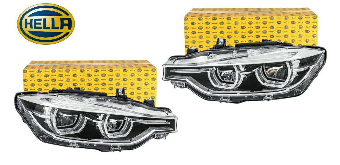 【BMW純正】3シリーズ F30/F31 左ヘッドライト HELLA製　後期 3シリーズ F30/F31 純正 後期 左 ヘッドライト/ランプ LED HELLA