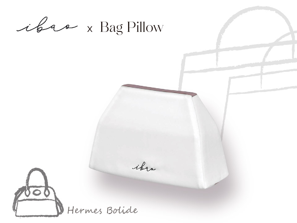 ibaoバッグピロー エルメス ボリード専用/型崩れ防止クッション/ハンドメイド 安心の完全自社開発素材 洗える 色移りしない 形状記憶 低反発 竹炭消臭素材 ブランドバッグ 保存 台形バッグ対応 2way ショルダーバッグ ハンドバッグ 15,265円