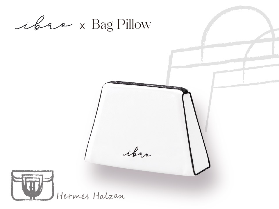 ibaoバッグピロー エルメス アルザン専用/型崩れ防止クッション/ハンドメイド 安心の完全自社開発素材 洗える 色移りしない 形状記憶 低反発 竹炭消臭素材 ブランドバッグ 保存 台形バッグ対応 バッグシェイパー バッグキーパー 保存用クッション バッグ保管 詰め物 形状維持｜ibao公式店