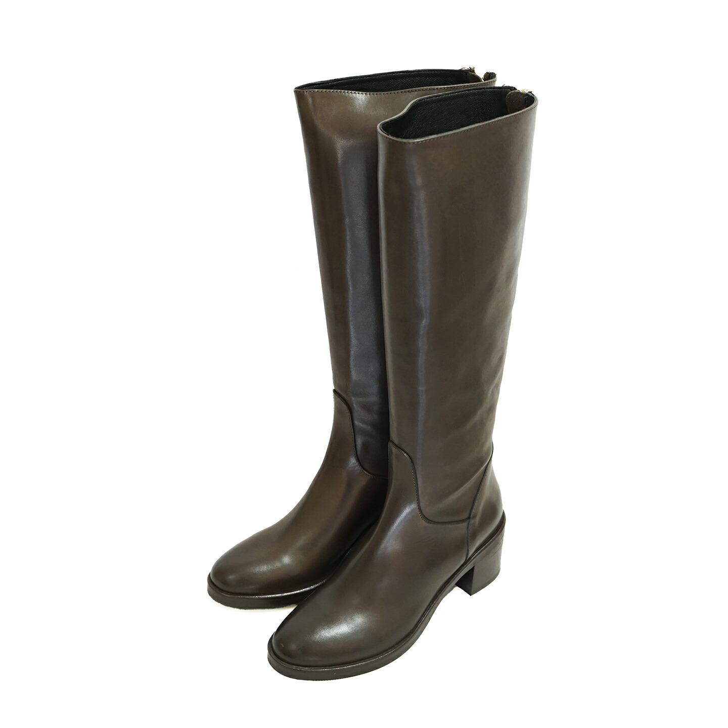 ◆Gianni Crasto ジャンニ 甲殻 9920_2576 darkbrown まっ黒い赤銅色 ブーツ レディース 【置き目品】 ブーツ-靴