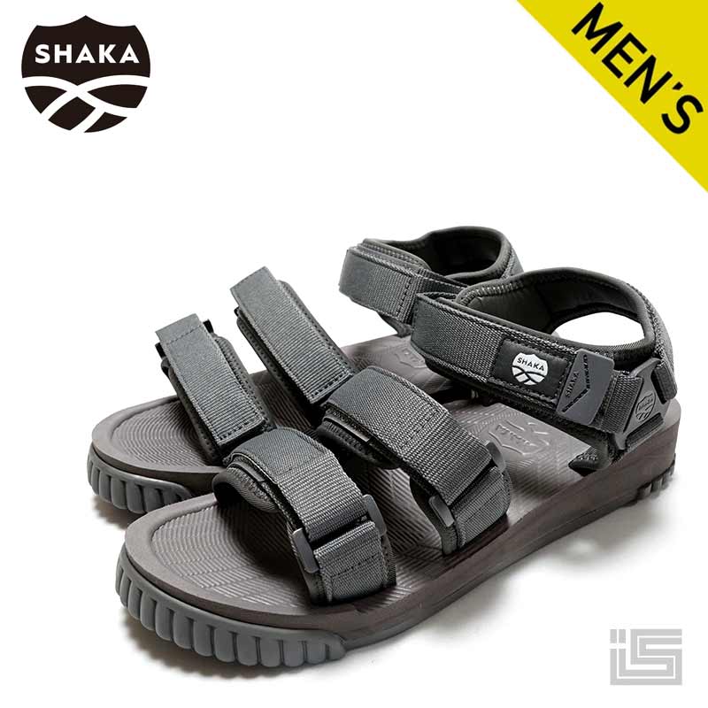 ■ SHAKA シャカSK-104 Grey スポーツ サンダル 定番モデル 大人気NEO BUNGY ネオバンジー メンズ 【23ss】 メンズサンダル｜イバラキヤ
