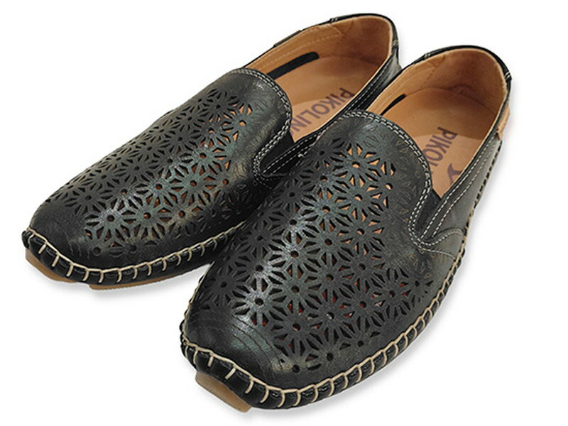 【New Arrivals】PIKOLINOS ピコリノス 578-4907 BLACK 黒いこと 【置き目取りまわし品】 【26ss】