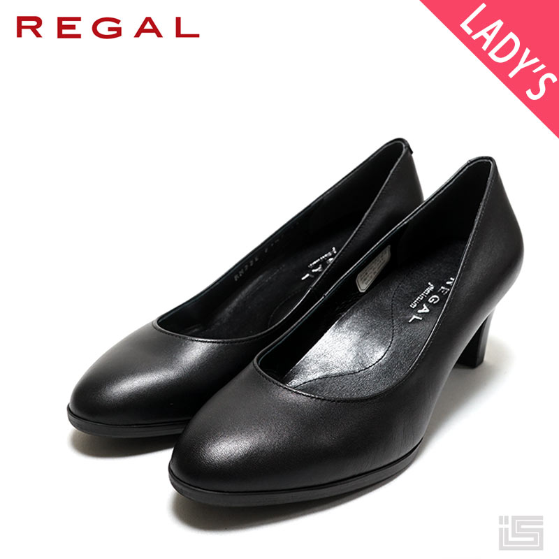 楽天市場】【40％オフ】REGAL パンプス オープントゥ エナメル