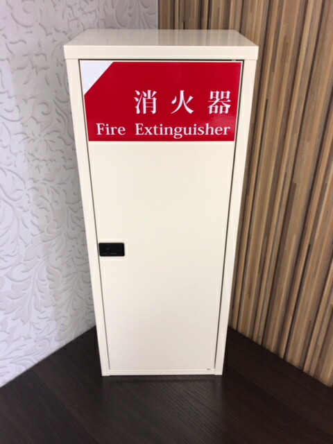 消化器ボックス　DS-5000PUBL PUSH式 プッシュ式】【カラー ブラック （黒）】消火器格納箱