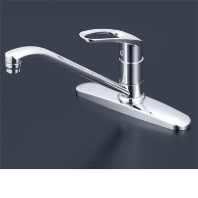 【在庫あり！】　ＫＶＫ　KM5091T　流し台用シングルレバー式混合栓