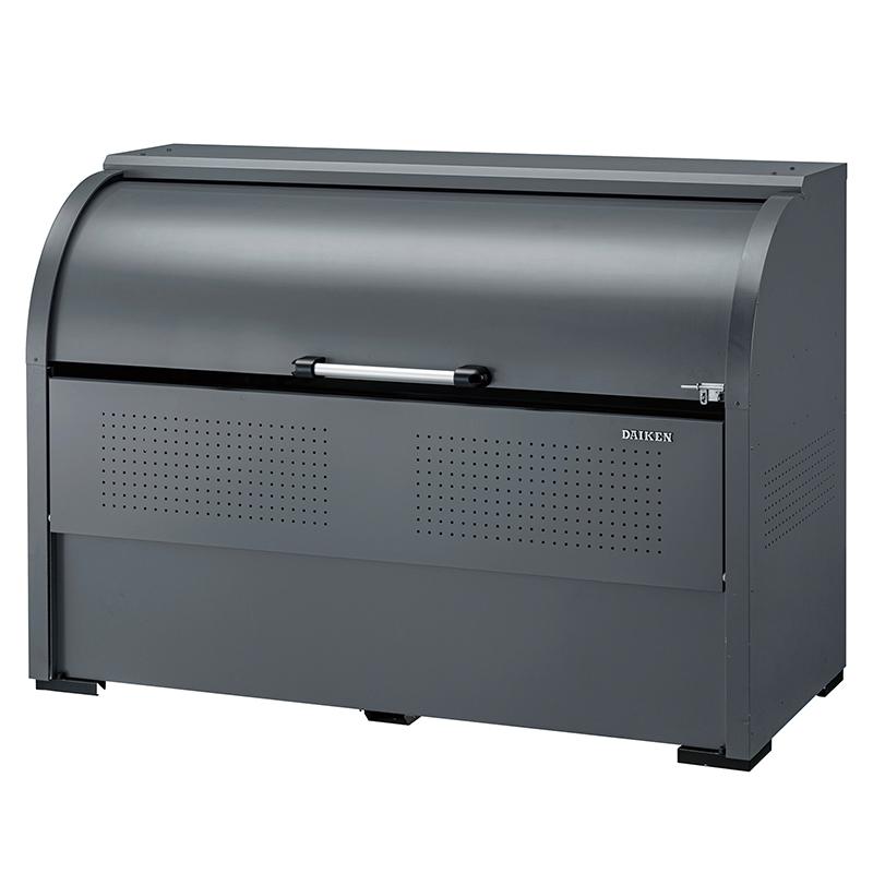 ダイケン  間口 1650   CKR-1609G-2 （奥ふかさ 900）スチール写真ゴミ寄せあつめる庫 クリーンストッカー 室外 大型 紙くずかご ゴミ置き