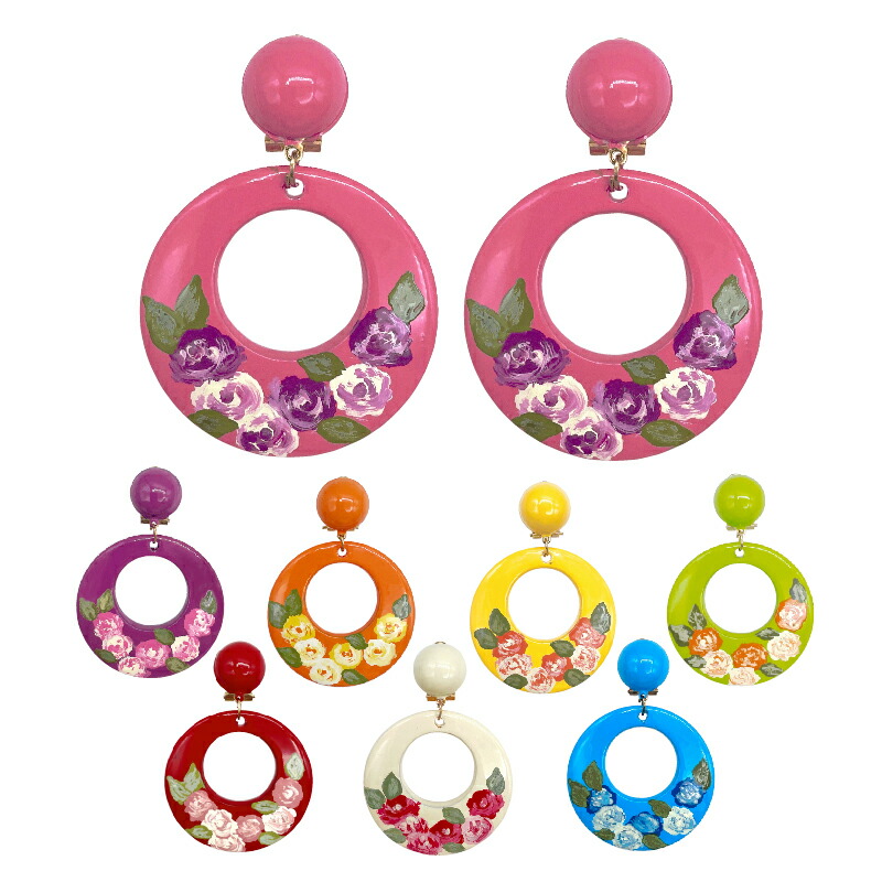 ★ フラメンコ　ファルダ、ピアス3点 freckle.【1.5 SSS×つちめ×真鍮×両耳用 】極小フープピアス