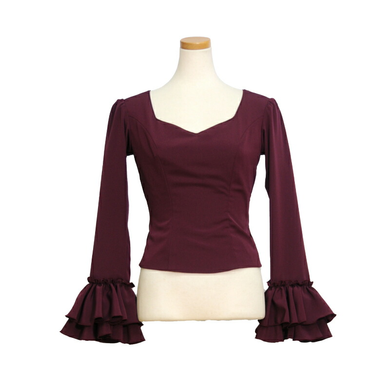 楽天市場】フラメンコ衣装 ブラウス ベージュブラウス全20色