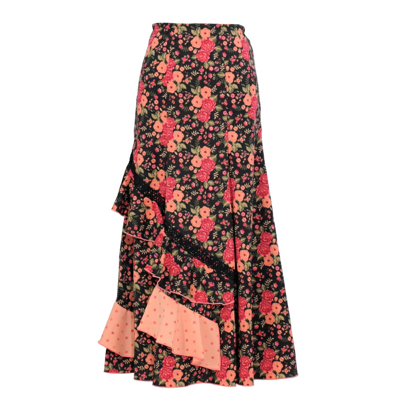 [新品] スペイン製フラメンコファルダ・サイズM・8000円‼️ 楽天市場】【アウトレット/F-96cm】MHF-2403 スペイン製スカート