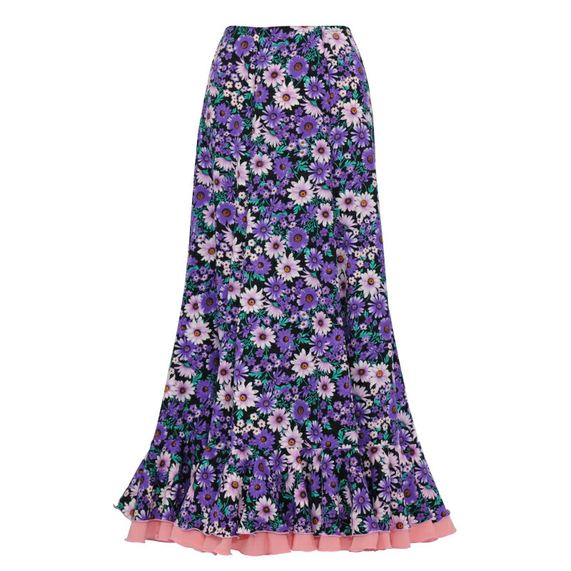 楽天市場】【現品特価】CF-2501 スペイン製スカート ブラック/ブルー系