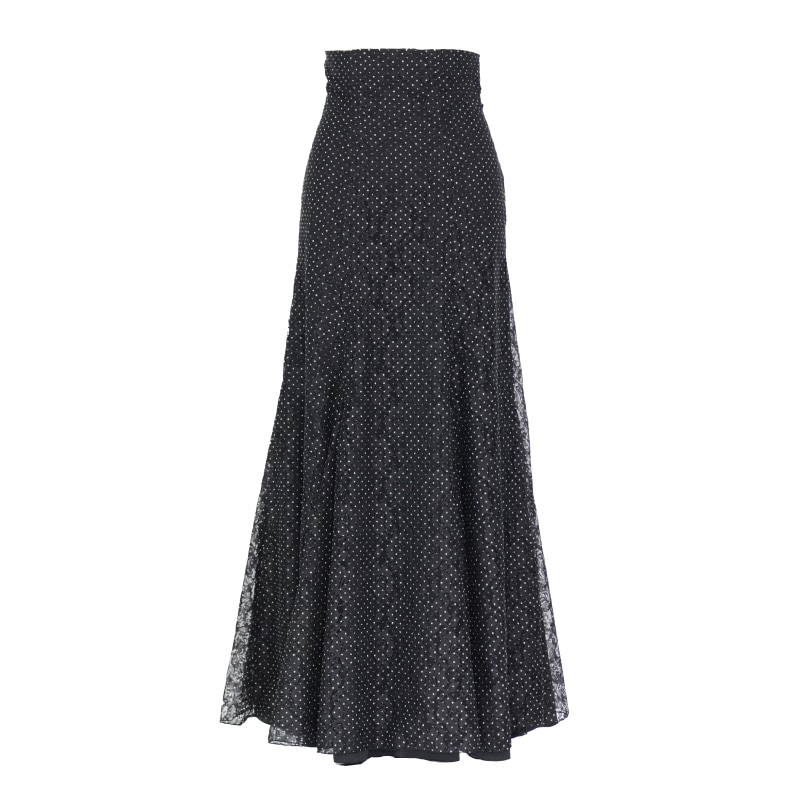 フラメンコ　ファルダ　スカート　イベリアHERMOSA 3段フリル 楽天市場】【オーダー商品】HF-1403 斜めフリル付合わせ3段フリル