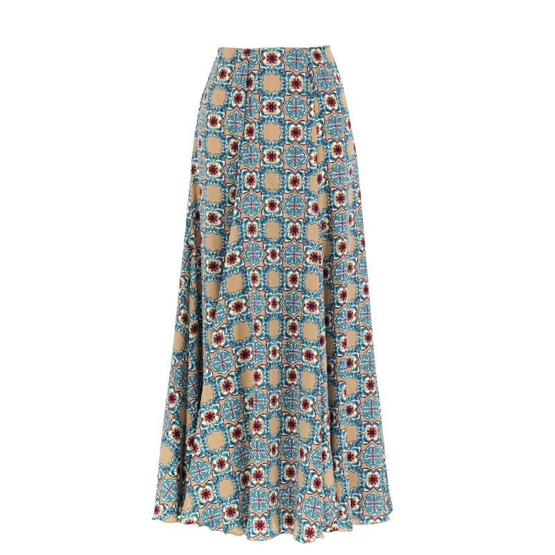 楽天市場】HDF-2102 マチ入りハイウエストスカート【3】【ファルダ