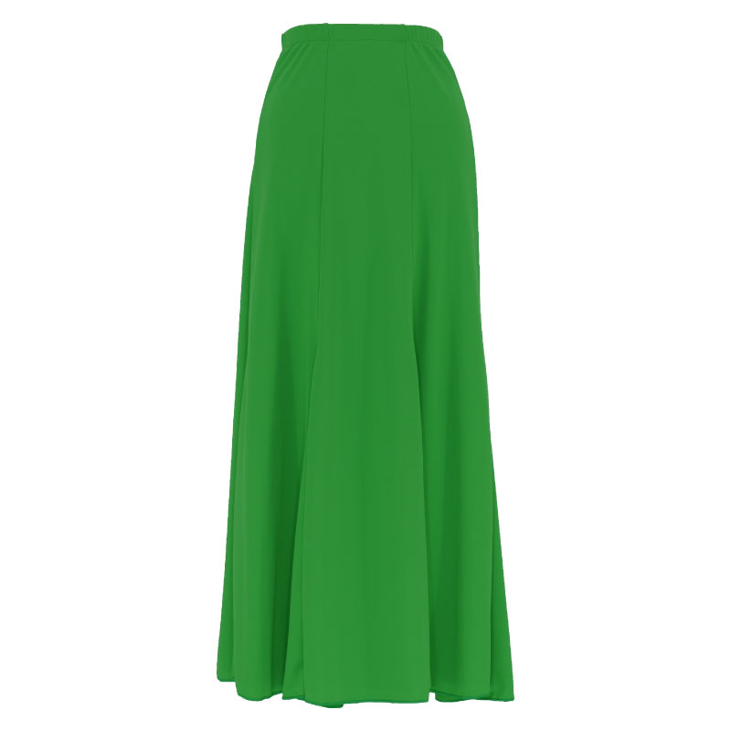 楽天市場】HDF-2401 マチ入りフレアースカート/ブルーグリーン