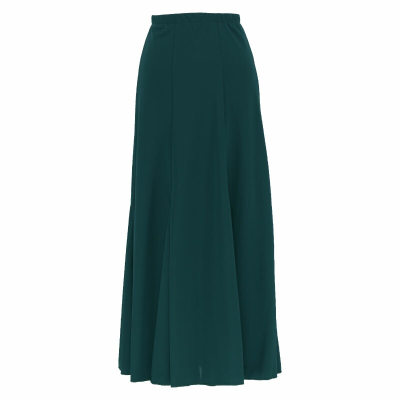 楽天市場】HDF-2401 マチ入りフレアースカート/ブルーグリーン