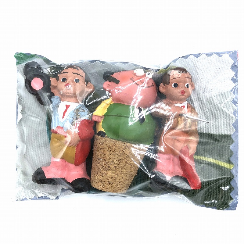 市場 土人形セット 小物 お土産 3個組 スペイン雑貨