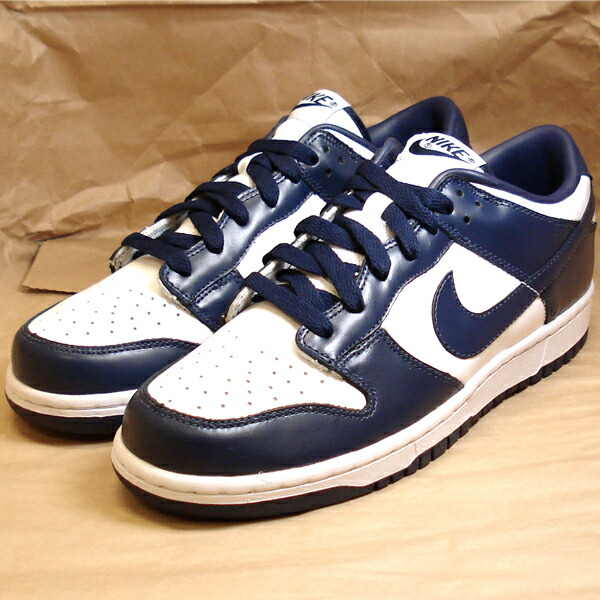 ibeshoes | Rakuten Global Market: NIKE DUNK LOW CL Nike Dunk Lo classic white / Midnight Navy 