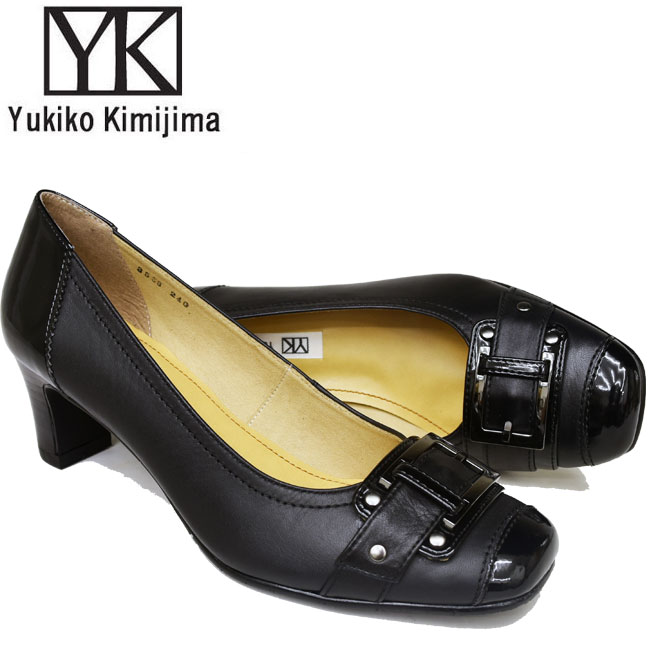 ユキコ キミジマ Yukiko Kimijima パンプス レディース 本革 レザー ヒール 3558 出色