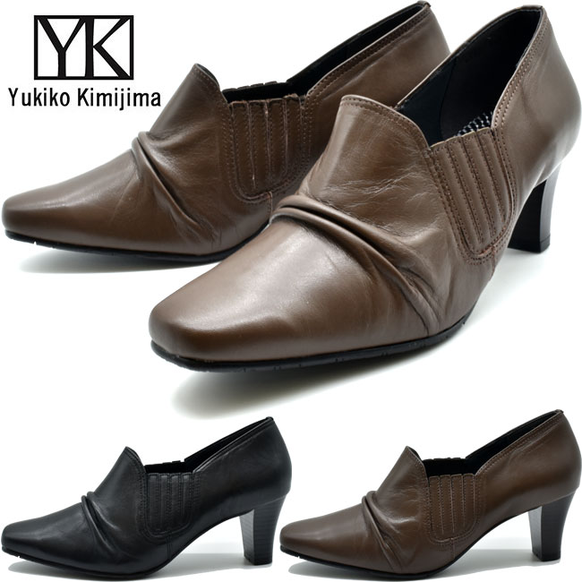 ユキコ キミジマ Yukiko レザー Kimijima や3 5出荷のモノは8月下旬 の入荷です ブーティー 1008 予約 本革 ショートブーツブーツ