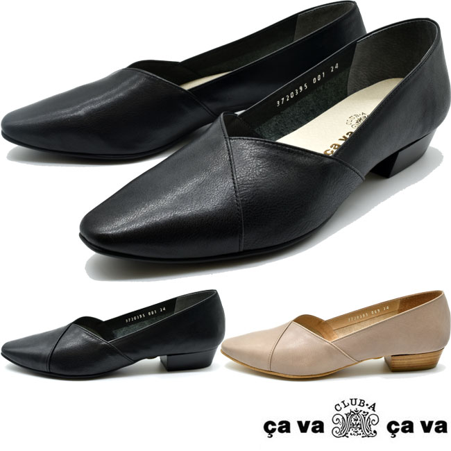 【引き換え証客体品】 サバサバ サヴァサヴァ cavacava  cava cava パンプス 本革 なめし革 なめし革シューズ レディース 3720395