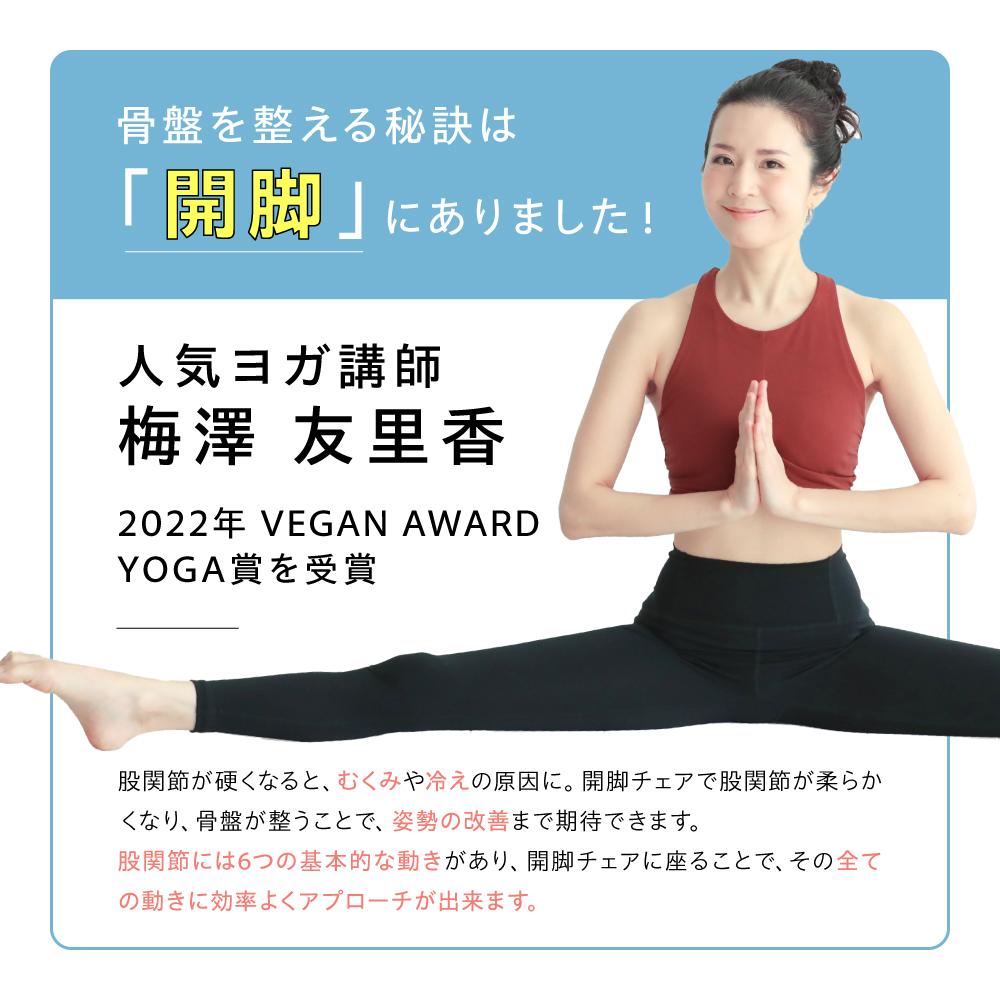 サークルバランス　開脚チェア　ヨガ　ストレッチ　ヨガバランス ヨガバランス開脚チェア Circle balance サークルバランス 骨盤