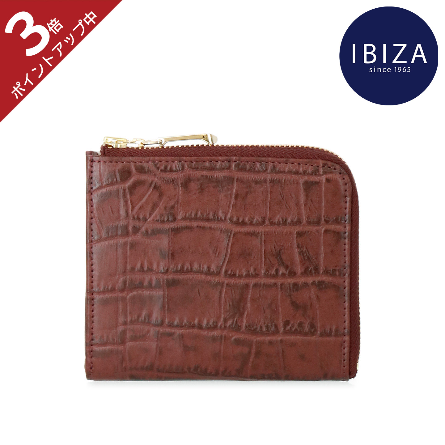 IBIZA 黒 レザー ２つ折り財布 楽天市場】【ポイント3倍】イビサ公式 財布 コンパクト 二つ折り