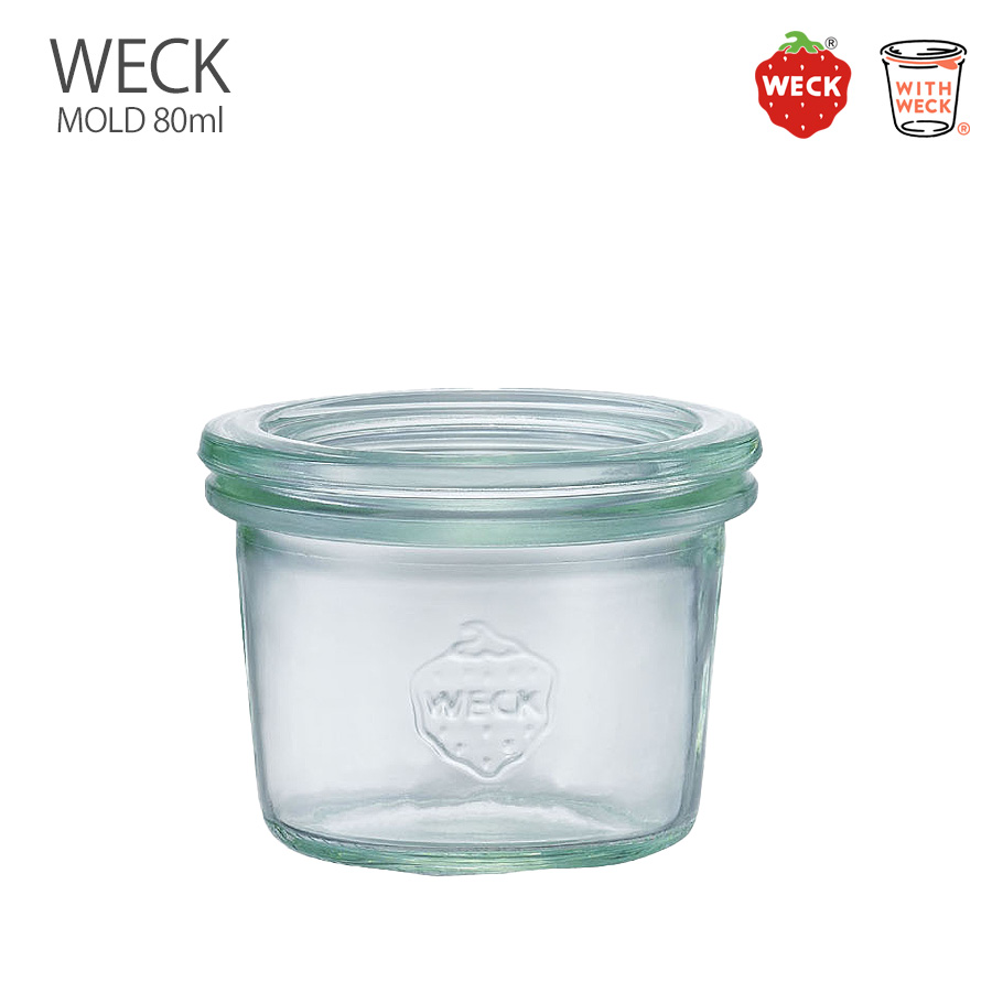 【楽天市場】WECK ウェック モールドキャニスター 140ml ガラス瓶