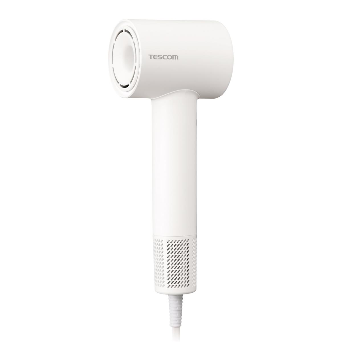 テスコム (TESCOM) ドライヤー マイナスイオン 静音 軽量 高速ブラシレスDCモーター コンパクト 冷温風 4モード [ HIGH/LOW/COOL/AUTO ] ラク抜きプラグ ホワイト TD760A-W/E｜いぶきショップ　店