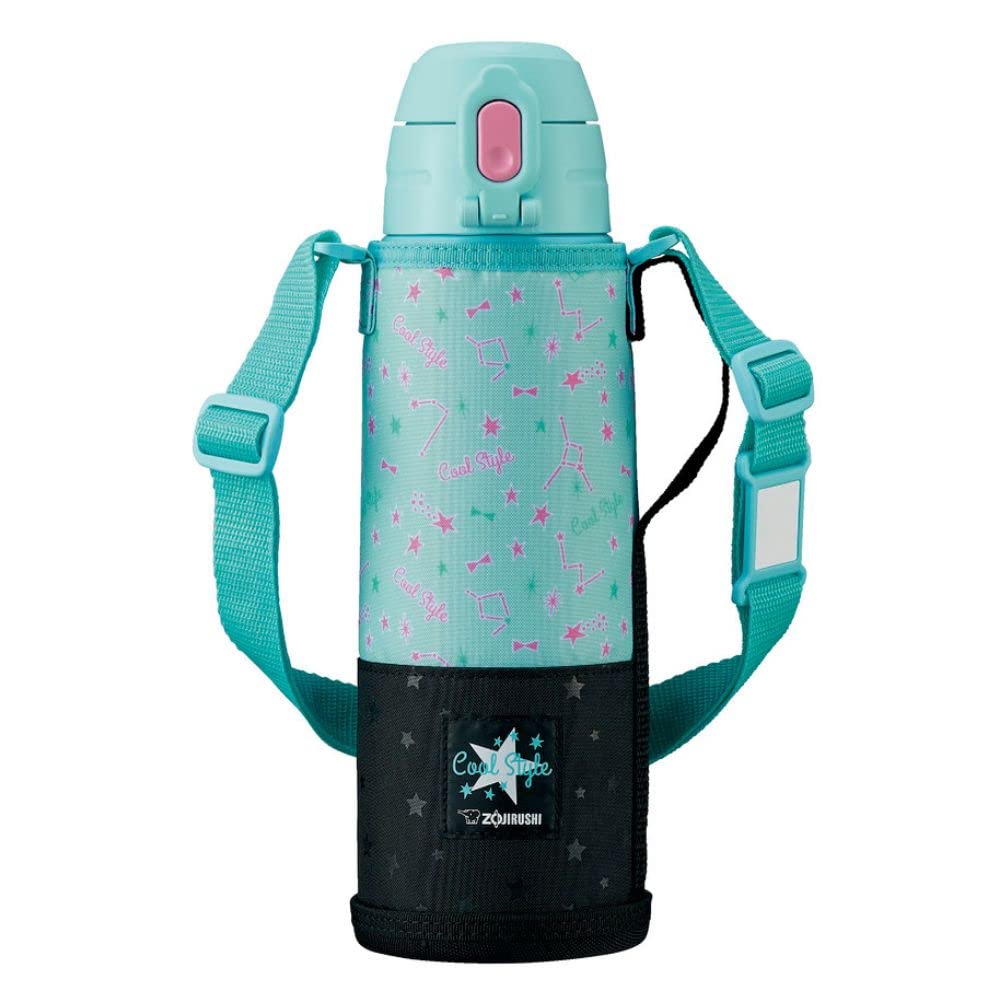 象印マホービン(ZOJIRUSHI) お出掛け 冷やりとした・運動競技壜 はやりっ児ペパーミント 1030ml 18/8 ステンレス鋼スチール写真 SP-JB10-GZ