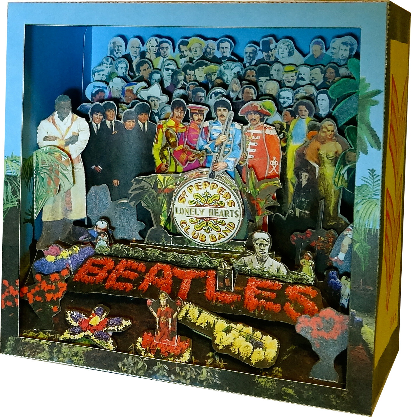 【レア】The Beatles ザ・ビートルズ ペーパージオラマ ザ・ビートルズ、ペーパー・ジオラマ“立版古”新作3種が公式ストアで